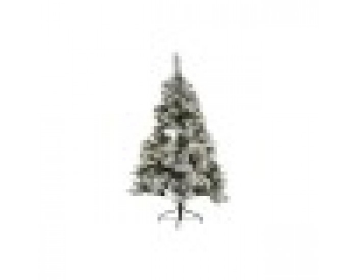 Коледно дърво Home ESPRIT Зелен PVC Метал Снежен 96 x 96 x 150 cm