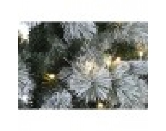 Коледно дърво Home ESPRIT Зелен PVC Метал Снежен 96 x 96 x 150 cm