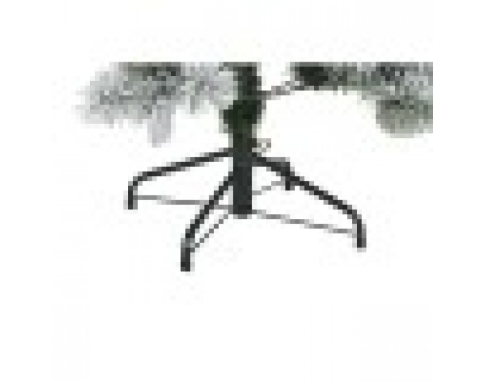 Коледно дърво Home ESPRIT Зелен PVC Метал Снежен 96 x 96 x 150 cm
