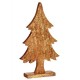 Декоративна фигурка Коледно дърво Златен Дървен 5,1 x 49,5 x 25,5 cm (6 броя)