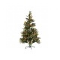 Коледно дърво Home ESPRIT Червен Зелен PVC Метал 95 x 95 x 150 cm - Decorațiuni sezoniere și de sărbători