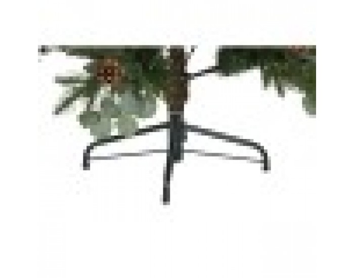 Коледно дърво Home ESPRIT Червен Зелен PVC Метал 95 x 95 x 150 cm