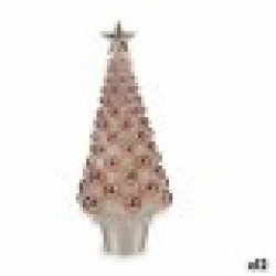 Декоративна фигурка Коледно дърво Розов полипропилен PET 21,5 x 51 x 21,5 cm (12 броя) - Krist+