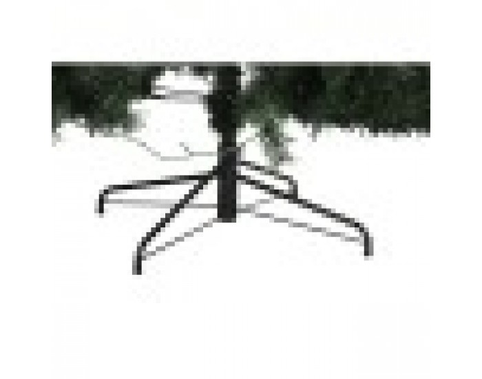 Коледно дърво Home ESPRIT Зелен PVC Метал 132 x 132 x 210 cm
