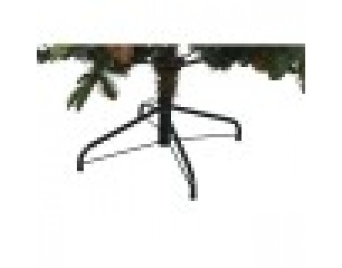 Коледно дърво Home ESPRIT Червен Зелен PVC Метал 115 x 115 x 180 cm