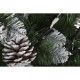 Коледно дърво DKD Home Decor LED Светлина Зелен Метал полиетилен 130 x 130 x 218 cm