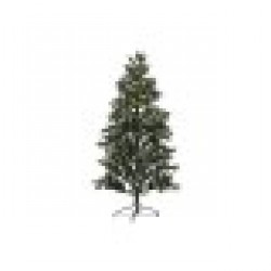 Коледно дърво Home ESPRIT Зелен Метал полиетилен Снежен 120 x 120 x 180 cm - Decorațiuni sezoniere și de sărbători