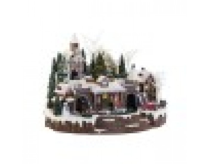 Коледна Украса DKD Home Decor Многоцветен Смола 47 x 35 x 33 cm