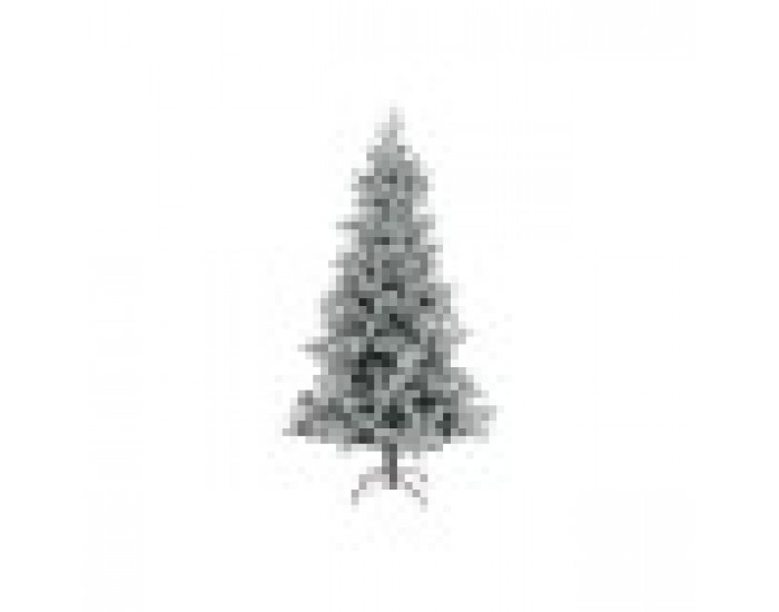 Коледно дърво DKD Home Decor Бял Зелен полиетилен Снежен 140 x 140 x 210 cm