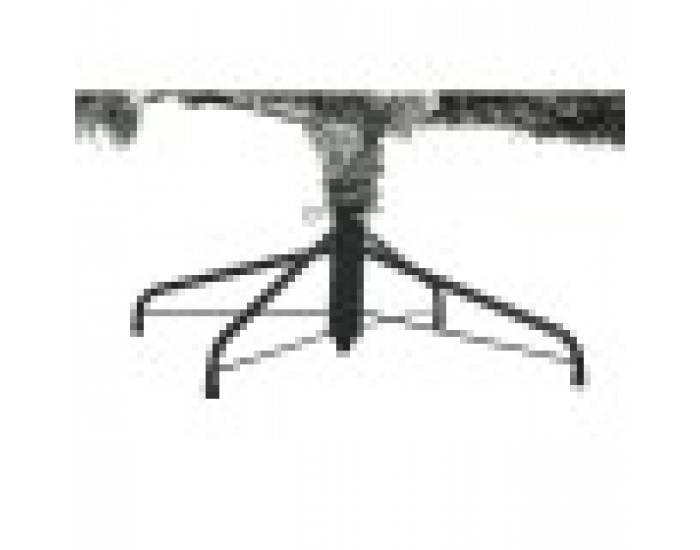 Коледно дърво DKD Home Decor Бял Зелен Метал полиетилен Снежен 130 x 130 x 218 cm