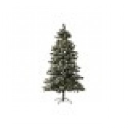 Коледно дърво Home ESPRIT Зелен Метал полиетилен Снежен 140 x 140 x 240 cm - Decorațiuni sezoniere și de sărbători
