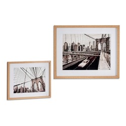 Картина Мост Бук Дървен (43 x 3 x 53 cm) - Tablouri, postere, puzzle-uri