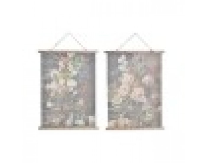 Картина DKD Home Decor Lilled (2 броя)