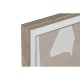 Пластно Home ESPRIT Бежов Сив Абстрактен Модерен 40 x 3 x 50 cm (2 броя)
