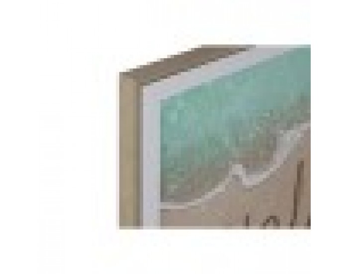 Картина Home ESPRIT Плаж Средиземноморско 72,5 x 3 x 52,5 cm (2 броя)