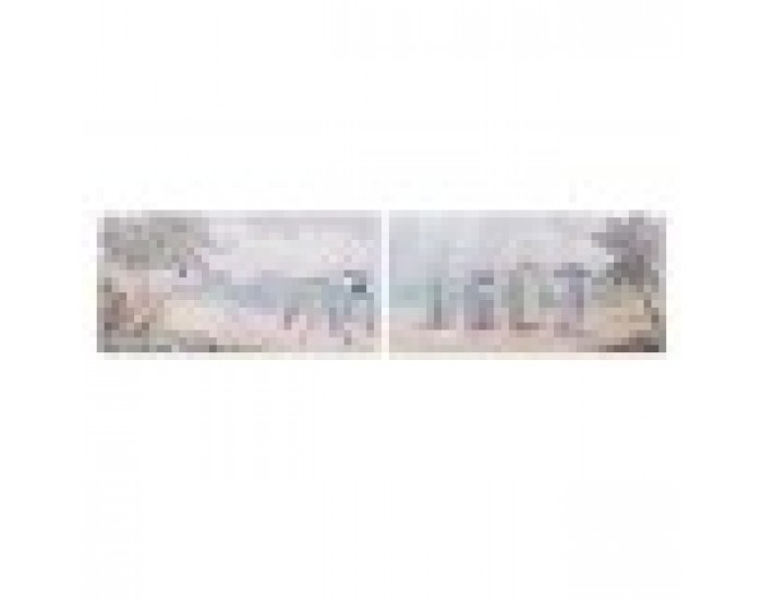 Картина Home ESPRIT Плаж Средиземноморско 120 x 3 x 60 cm (2 броя)