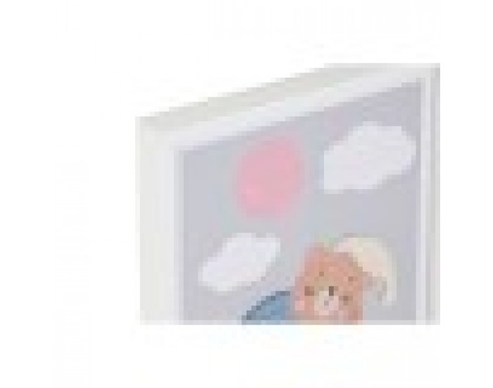 Картина Home ESPRIT Жълт Сив Детски 30 x 1,8 x 40 cm (4 броя)