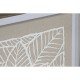 Пластно Home ESPRIT Бял Бежов Лист на растение Град 50 x 4 x 60 cm (2 броя)
