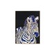 Картина DKD Home Decor Зебра Модерен (60 x 3 x 80 cm)