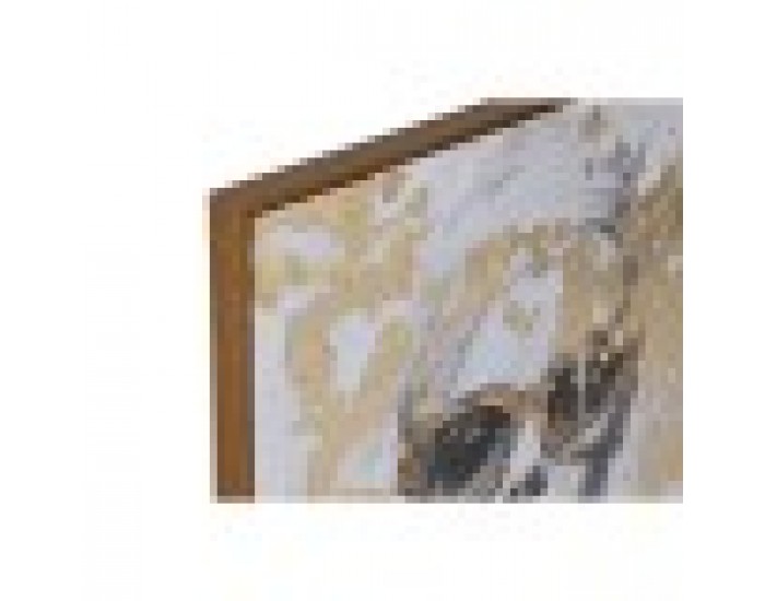 Картина Home ESPRIT Златен chica 70 x 3,5 x 70 cm (2 броя)