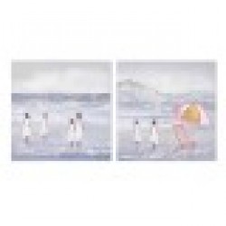 Картина Home ESPRIT Деца 80 x 3 x 80 cm (2 броя) - Tablouri, postere, puzzle-uri