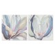 Картина Home ESPRIT Цвете Град 80 x 3 x 80 cm (2 броя)