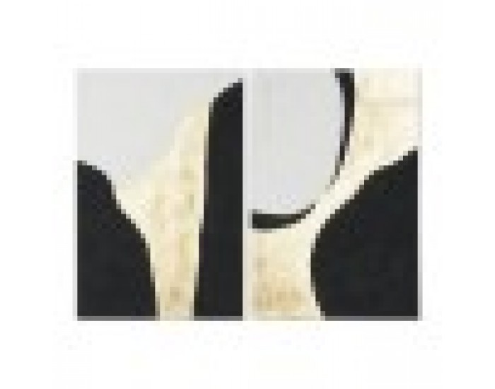Картина Home ESPRIT Абстрактен Град 60 x 3 x 90 cm (2 броя)