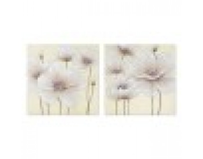 Картина Home ESPRIT Shabby Chic 80 x 3 x 80 cm (2 броя)