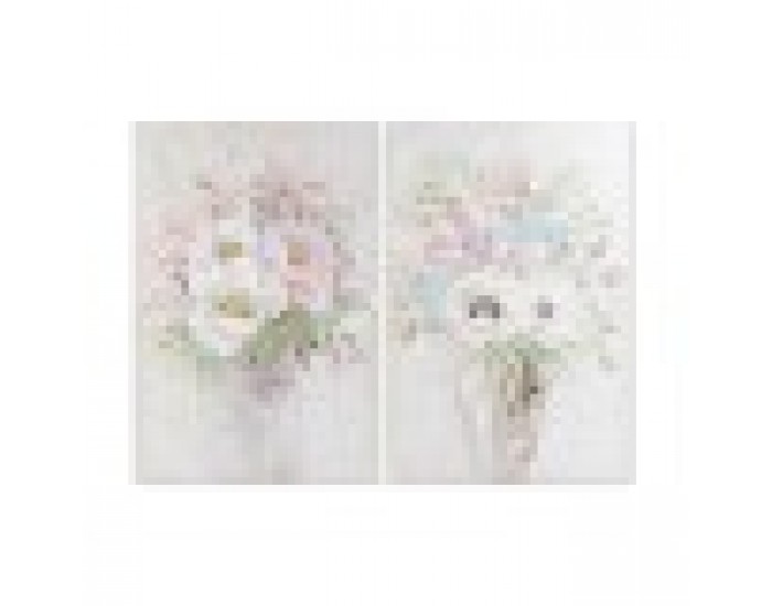 Картина DKD Home Decor Ваза (80 x 3 x 120 cm) (2 броя)