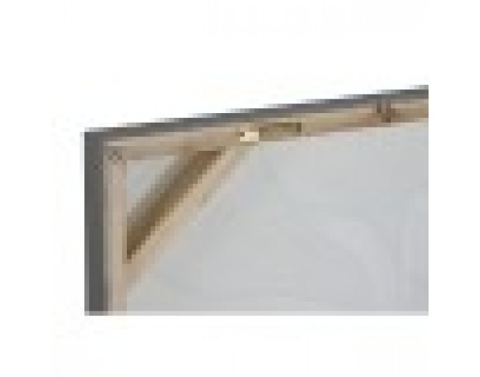 Картина Home ESPRIT Бял Пластно Дървен MDF Цвете романтичен 80 x 3 x 80 cm (2 броя)