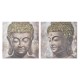Картина Home ESPRIT Буда Ориенталски 100 x 3 x 100 cm (2 броя)
