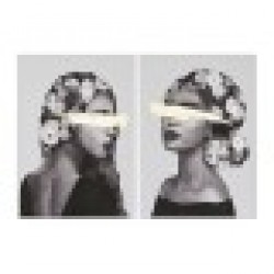 Картина Home ESPRIT Дама Златен Модерен 70 x 3,7 x 100 cm (2 броя) - Tablouri, postere, puzzle-uri