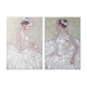 Картина DKD Home Decor Балерина (80 x 3 x 120 cm) (2 броя)
