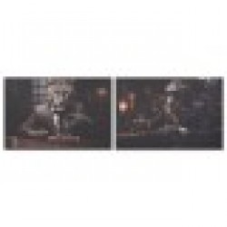 Картина Home ESPRIT Бланка Модерен 120 x 3 x 80 cm (2 броя) - Tablouri, postere, puzzle-uri