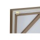 Картина Home ESPRIT Кафяв Златен Абстрактен Модерен 80 x 4 x 80 cm (2 броя)