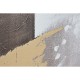 Картина Home ESPRIT Кафяв Златен Абстрактен Модерен 80 x 4 x 80 cm (2 броя)
