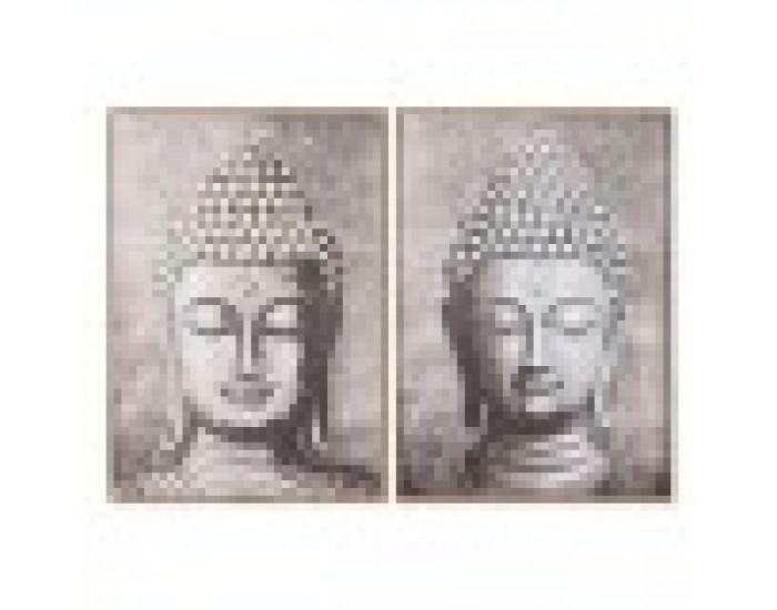 Картина Home ESPRIT Буда Ориенталски 70 x 3,5 x 100 cm (2 броя)