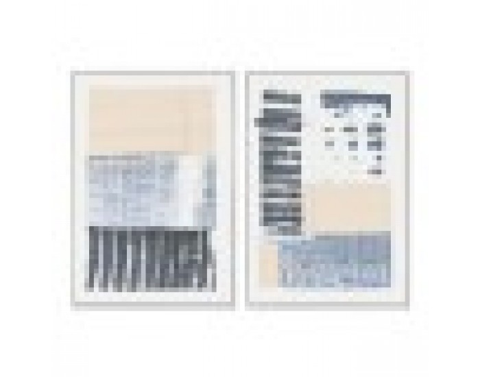 Картина DKD Home Decor Абстрактен Град (2 броя)