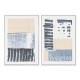 Картина DKD Home Decor Абстрактен Град (2 броя)