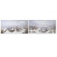 Картина Home ESPRIT Средиземноморско 140 x 3 x 70 cm (2 броя)