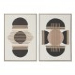 Картина 3D Home ESPRIT Boho 63 x 4,3 x 93 cm (2 броя) - Home esprit