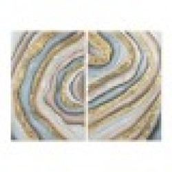 Картина Home ESPRIT Модерен 80 x 3 x 120 cm (2 броя) - Tablouri, postere, puzzle-uri