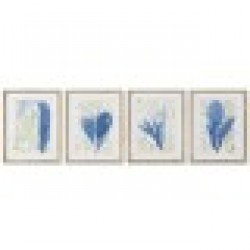 Картина Home ESPRIT Средиземноморско 35 x 2,5 x 45 cm (4 броя) - Tablouri, postere, puzzle-uri