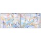Картина DKD Home Decor Абстрактен Модерен (2 броя)