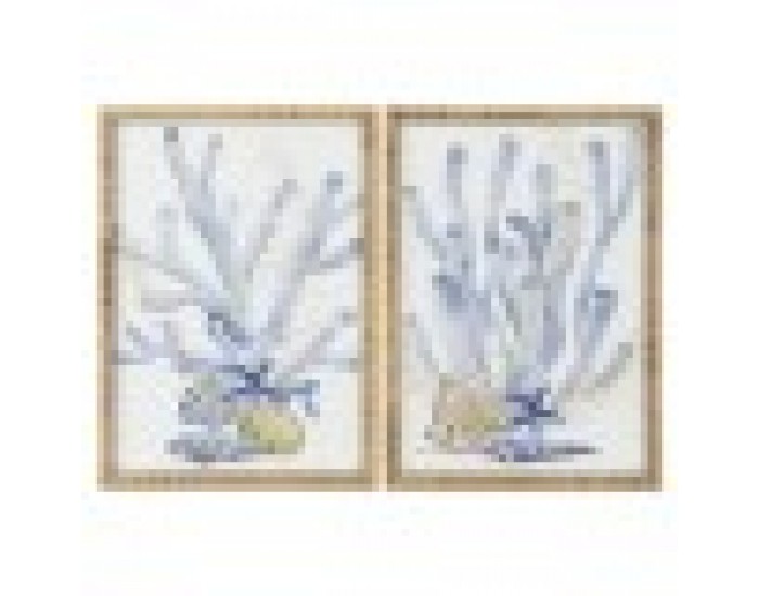 Картина Home ESPRIT Средиземноморско 50 x 2,5 x 70 cm (2 броя)