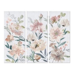 Картина DKD Home Decor Lilled (3 pcs) (55 x 3 x 135 cm) - Tablouri, postere, puzzle-uri