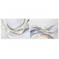 Картина Home ESPRIT Абстрактен Модерен С облекчение 100 x 3,7 x 70 cm (2 броя) - Tablouri, postere, puzzle-uri