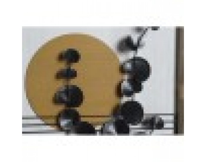 Картина DKD Home Decor Лист на растение (51 x 3 x 76,5 cm) (2 броя)