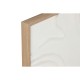 Картина Home ESPRIT Бял Абстрактен Скандинавски 80 x 4 x 80 cm (2 броя)