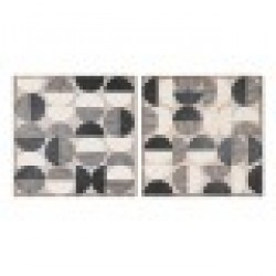 Картина Home ESPRIT Модерен 80 x 2,4 x 80 cm (2 броя) - Tablouri, postere, puzzle-uri